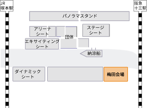 梅田座席図