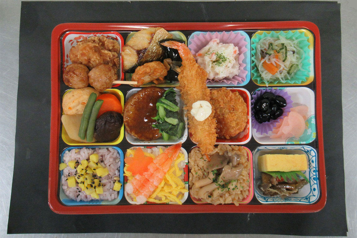エキサイティングシートのお弁当