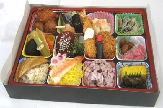 ステージシートのお弁当